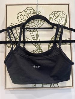 SET Active FormCloud Training Bra Black Onyx Women Small ~ NEW WITHOUT TAG