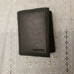 Black Levis Trifold Wallet