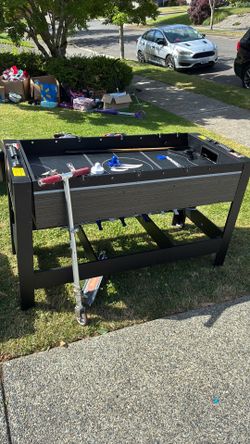 Air hockey/pool table/ foosball