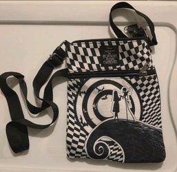 Hot Topic Nightmare Before Christmas Simply Meant To Be Passport XBody Bag