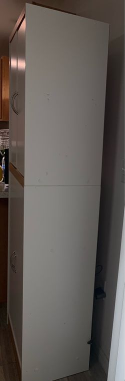 Wood Storage Cabinet