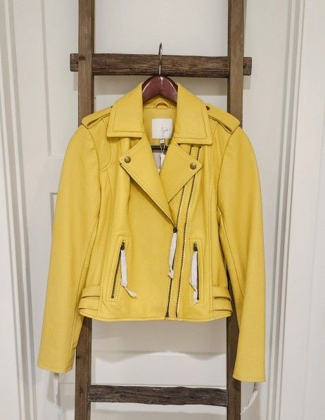 Leolani Classic Moto Jacket By JOIE