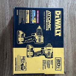 Dewalt 20-Volt MAX Lithium- Ion Cordless Combo Kit (2-Tool) with (2) 2.0Ah Batteries, Charger and Bag