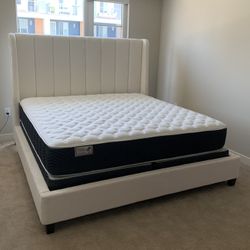 $699 Brand New King Bed Frame With Mattress (read description below)