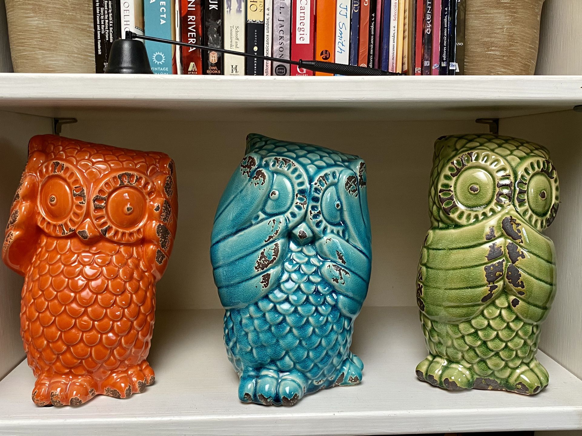 "See No Evil, Hear No Evil, Speak No Evil" Owls