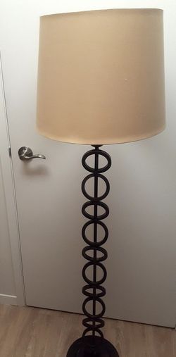 Artistic Stacking Rings Floor Lamp 60"