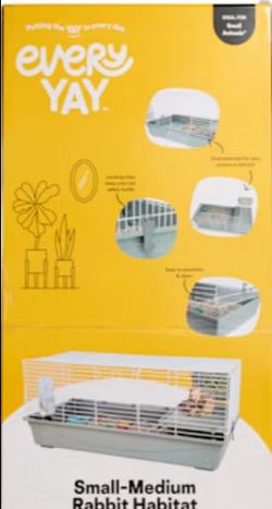 Starter rabbit small animal cage