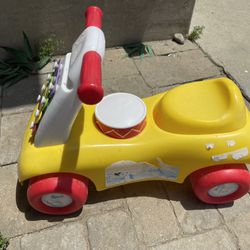 Push And Pull Instrument Car For Kids 