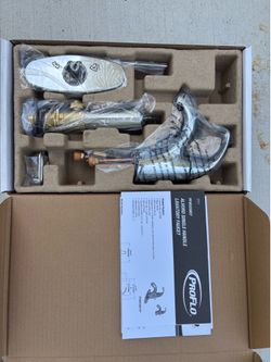 Proflo Alvord chrome single handle faucet