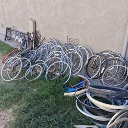 Bike Parts And New Difrent Sizes Of Rims