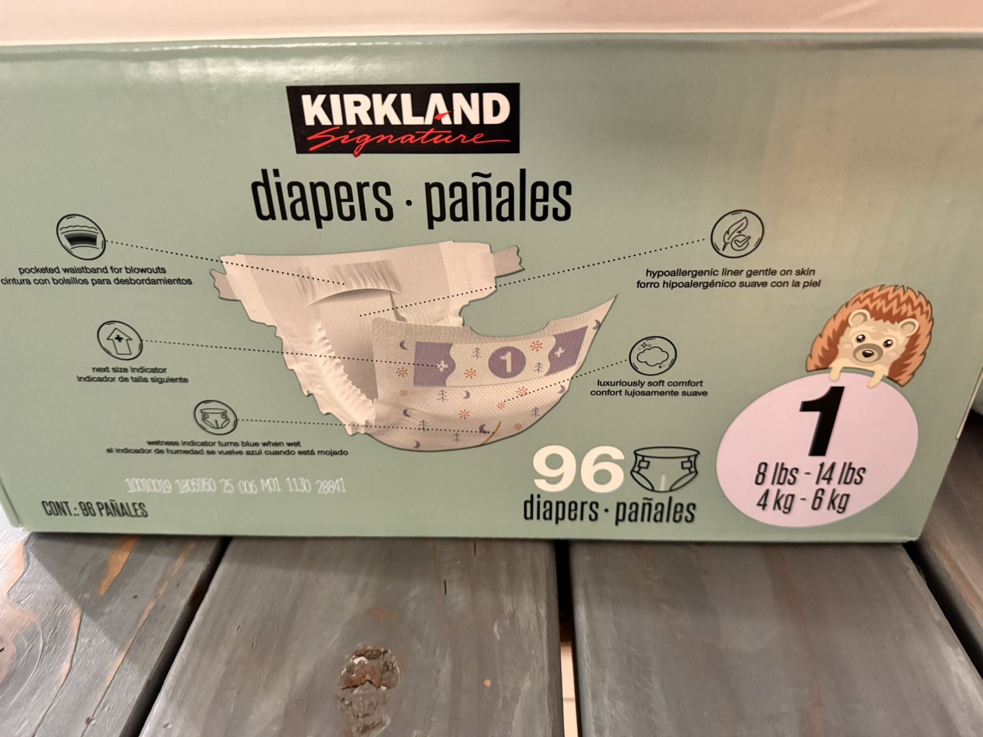 Diapers  Size One And Newborn In Pampers  