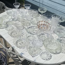 Vintage Antique Crystal And Collectible Glassware