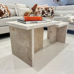 Travertine Coffee Table 