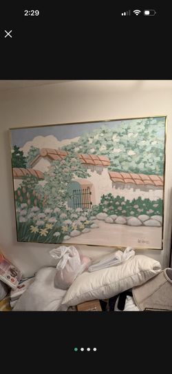 Lee Reynolds Large Oil Painting