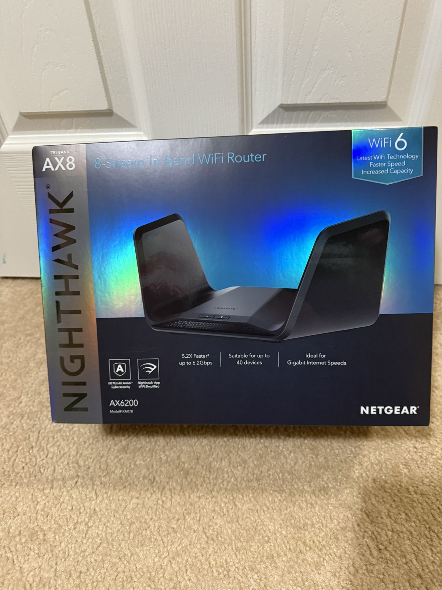 WiFi 6 Netgear Nighthawk Router RAX78