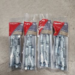 Hilti 1/2 in. x 2-1/4 in. Hex Nut Head HLC Sleeve Anchors (4-Pack)