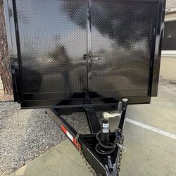 New 8x4x12 Hydraulic Utility Dump Trailer 💎