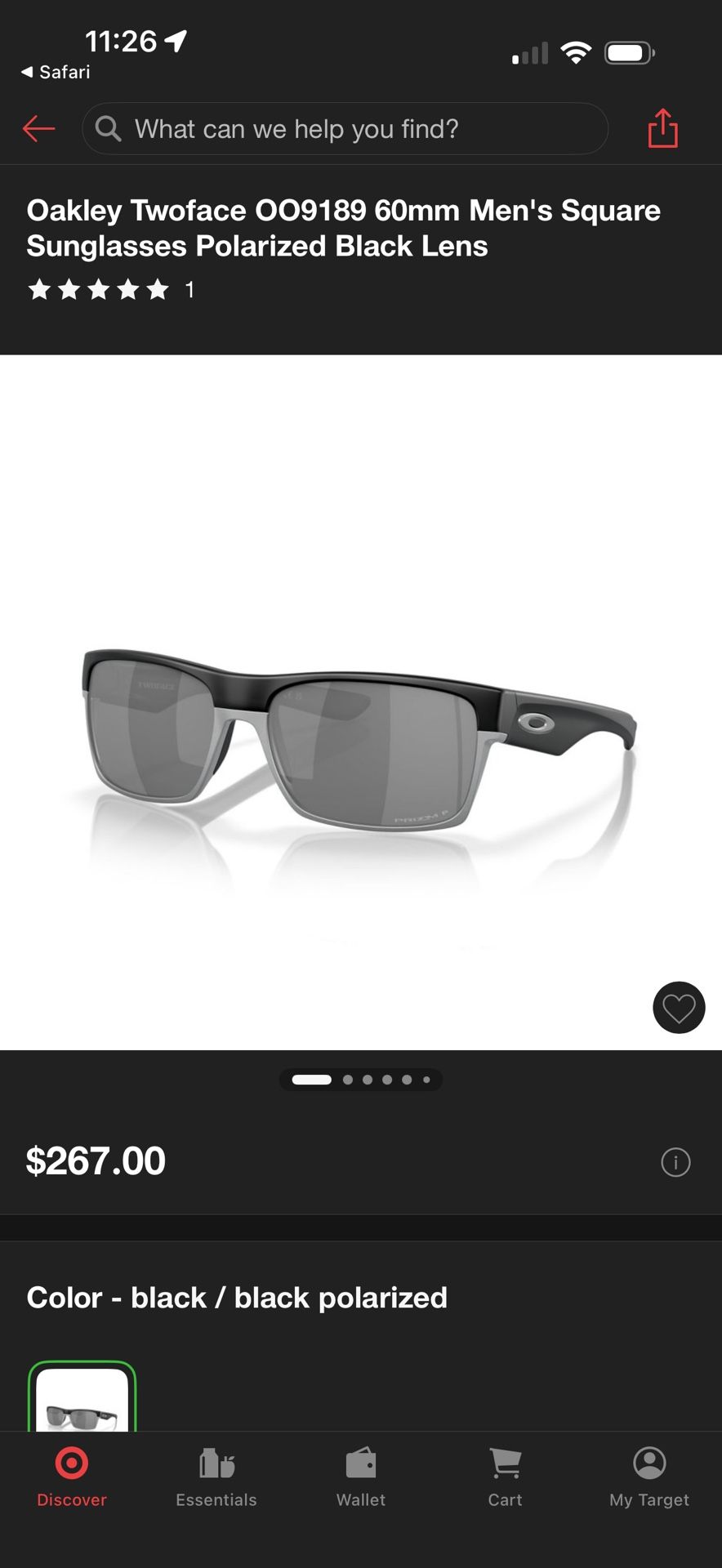 Oakley Two face Polarized Sunglasses