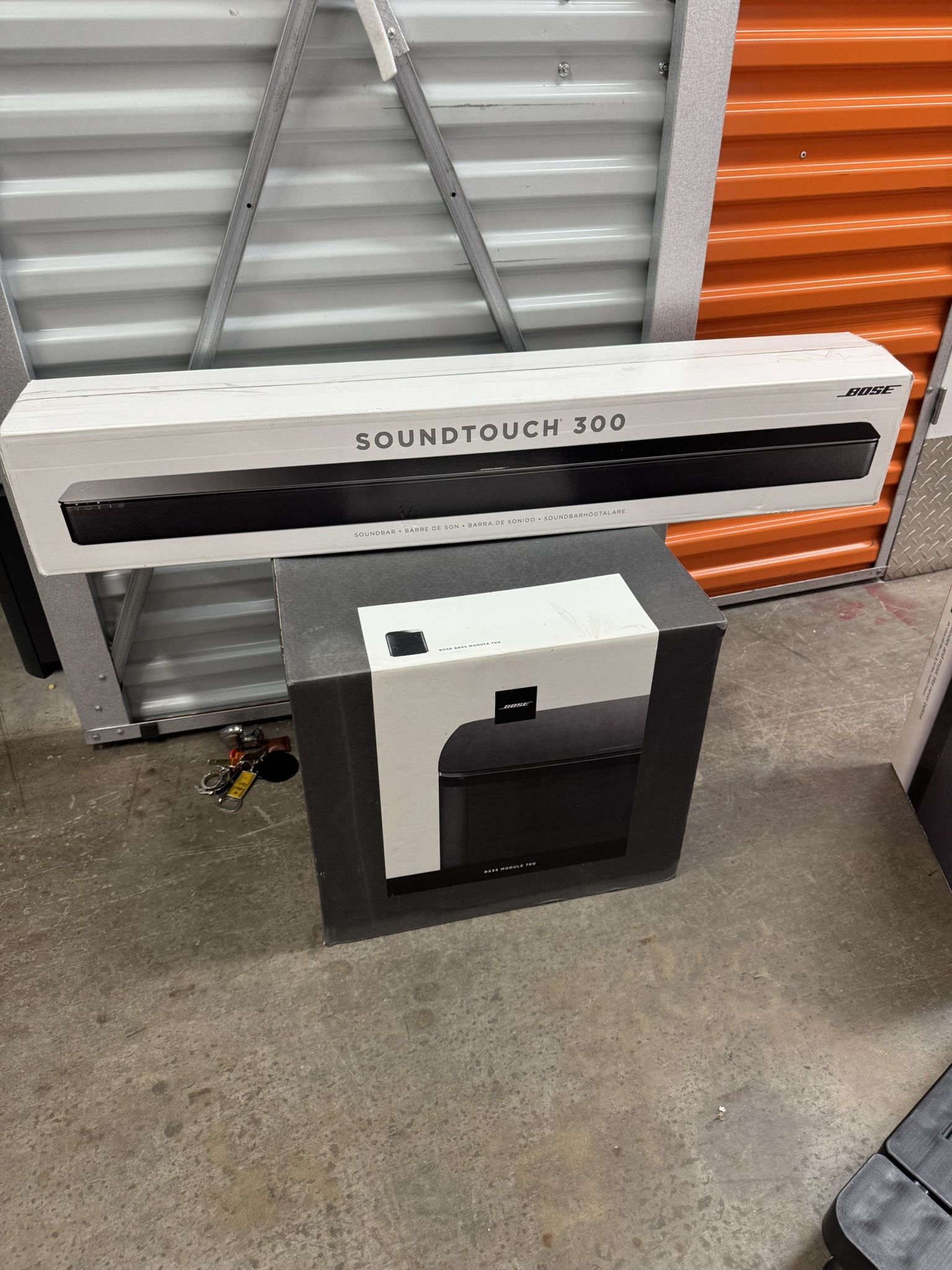 Bose Soundbar And Bass 