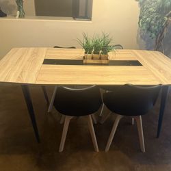 Dining table ($100)