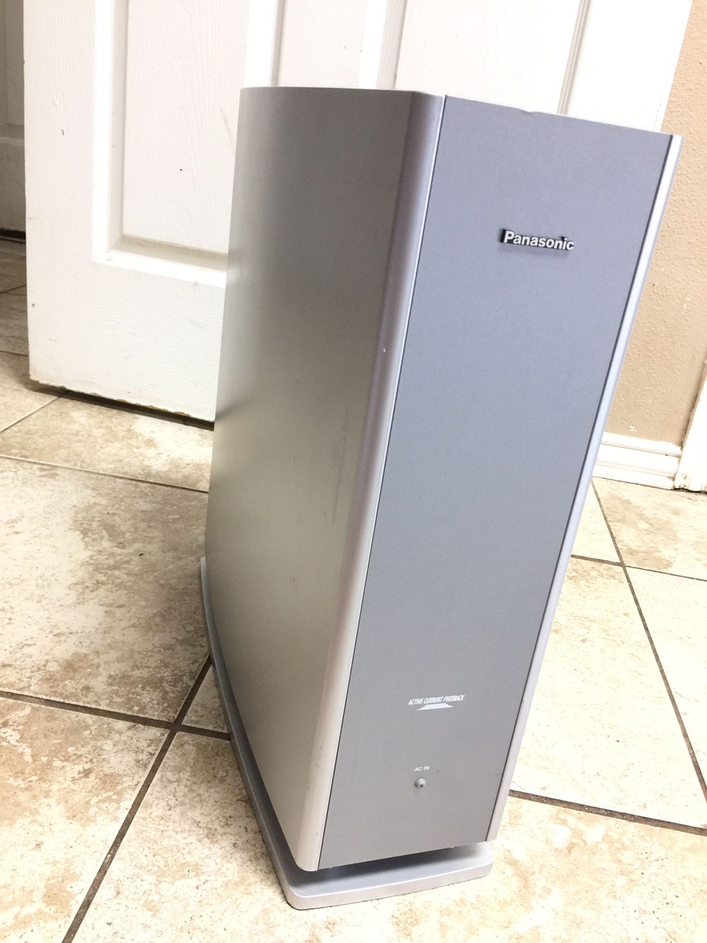 Panasonic active subwoofer 2025