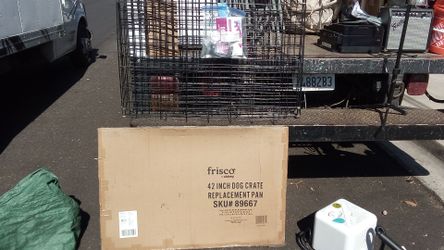 Large dog cage