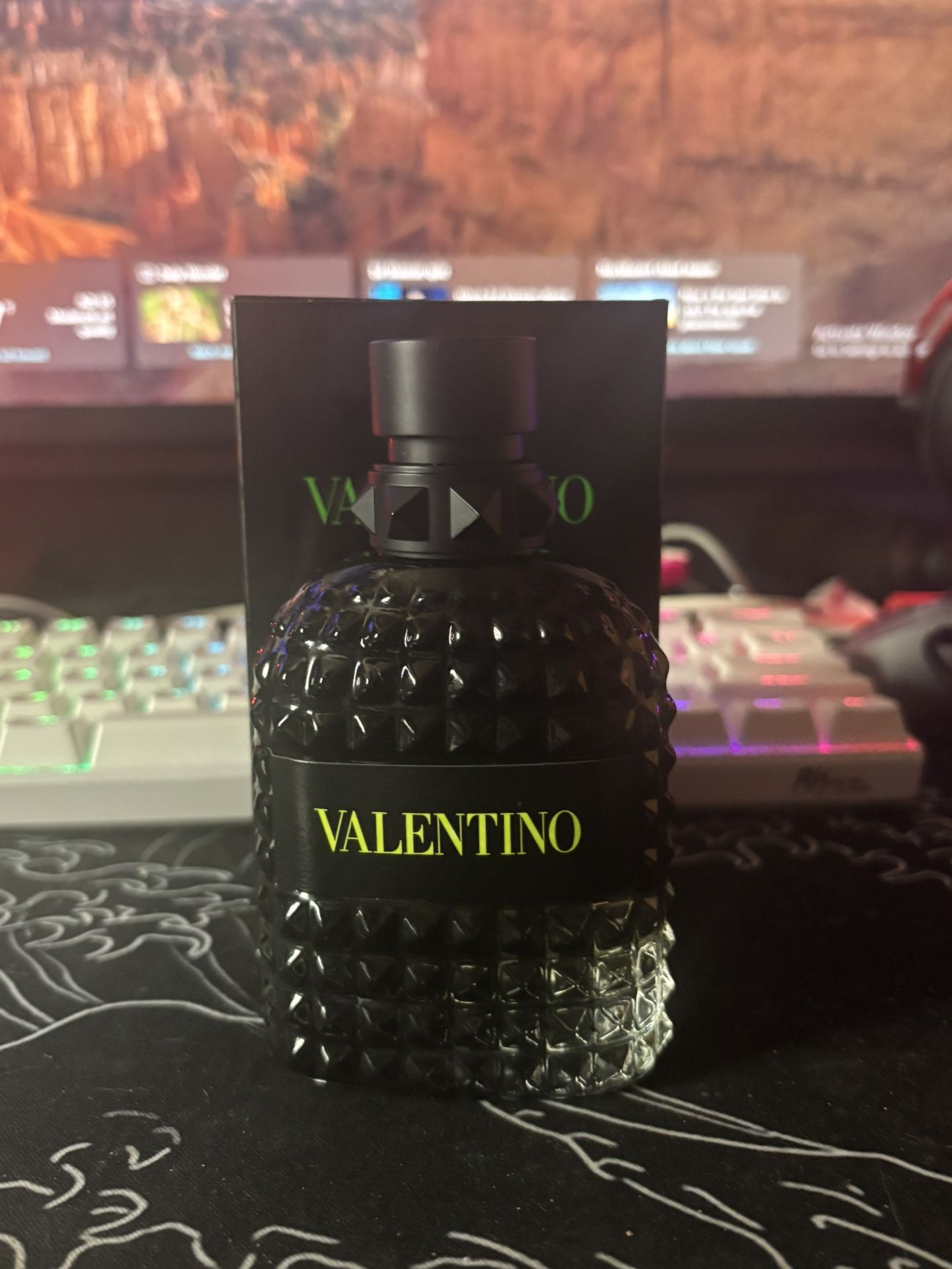 valentino green stravaganza