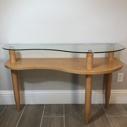 MCM Inspired Console Table in the Style of Gilbert Rohde for Herman Miller