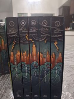 Percy Jackson and the Olympians book set