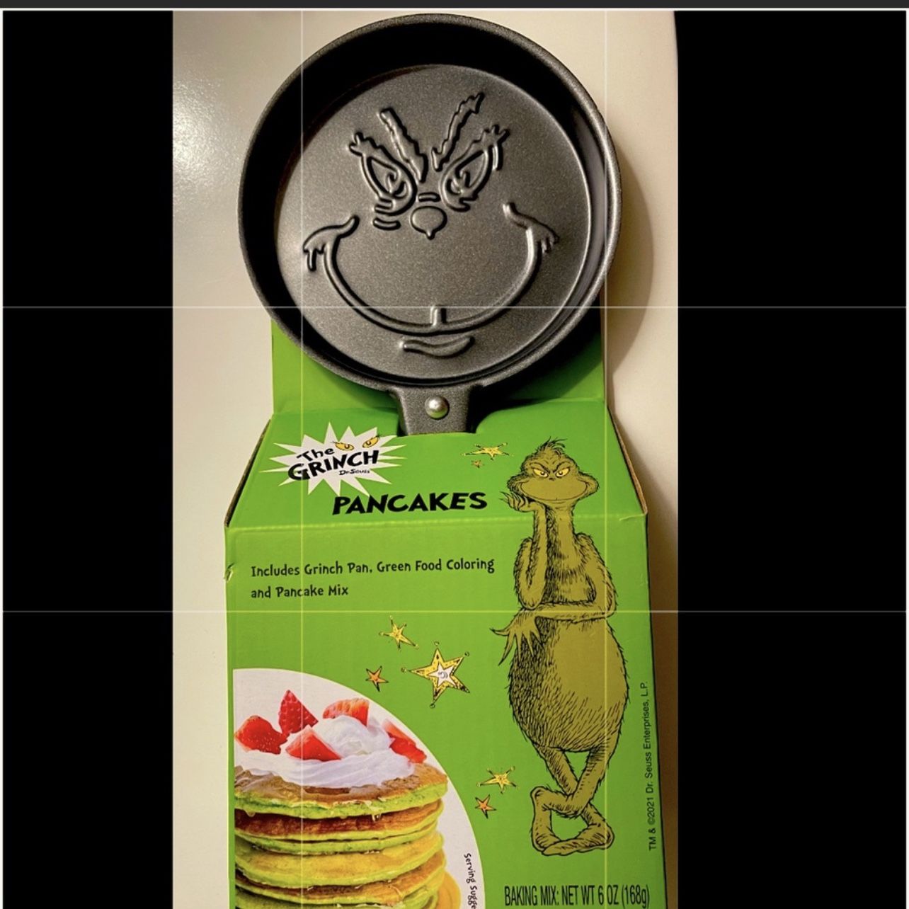 Grinch Pancakes