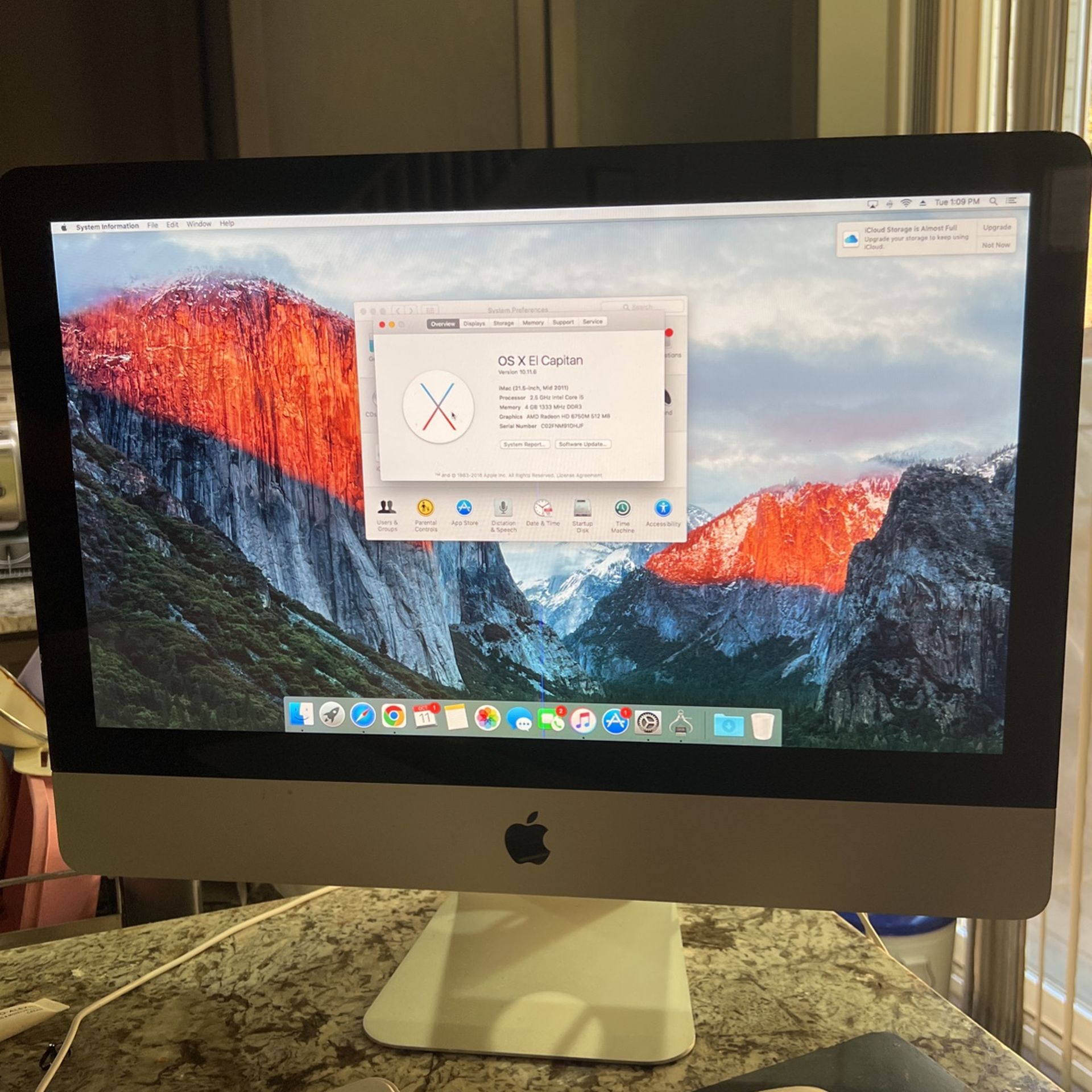 iMac 21.5 Inch (mid 2011)