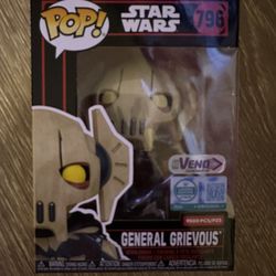 Funko Pop! Star Wars General Grievous #796 LE 9500 Pieces NYCC 2025 Exclusive