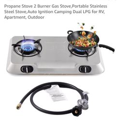 Propane Gas Stove/ Indoor Or Camping 