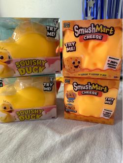Squishy duck & squishy cheese