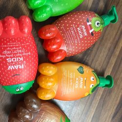 Raw Sugar Kids Shampoo And Body Wash. 