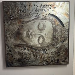 Wall art decor with wall candle holders