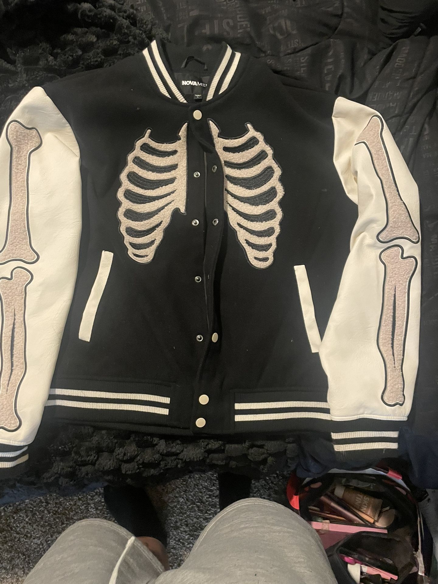Skeleton Varsity Jacket 