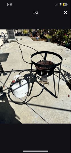 Outdoor gas burner
