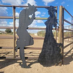Cowboy Silhouette 