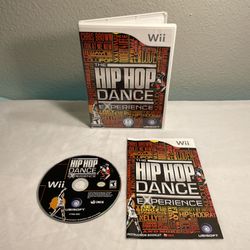The Hip Hop Dance Experience (Nintendo Wii, 2012) Complete CIB Tested & Works