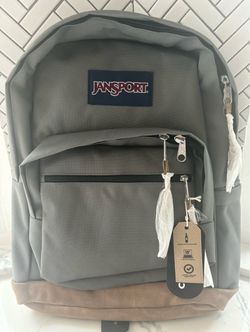 Grey Jansport backpack