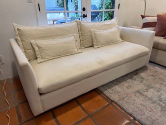 Suede Sofa