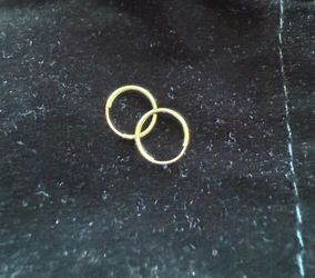 Helix/Nose hoops 14k Solid Gold