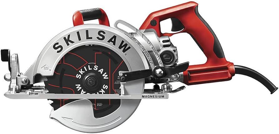 SKILSAW 7-1/4 in. Lightweight Magnesium Worm Drive Circular Saw
