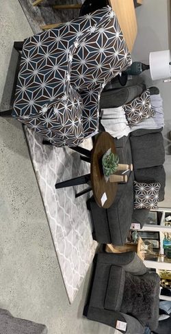 Brise Sofa Chaise and Chair (Living Room Set )