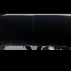 2x Curved 27 Inch Samsung Monitors 