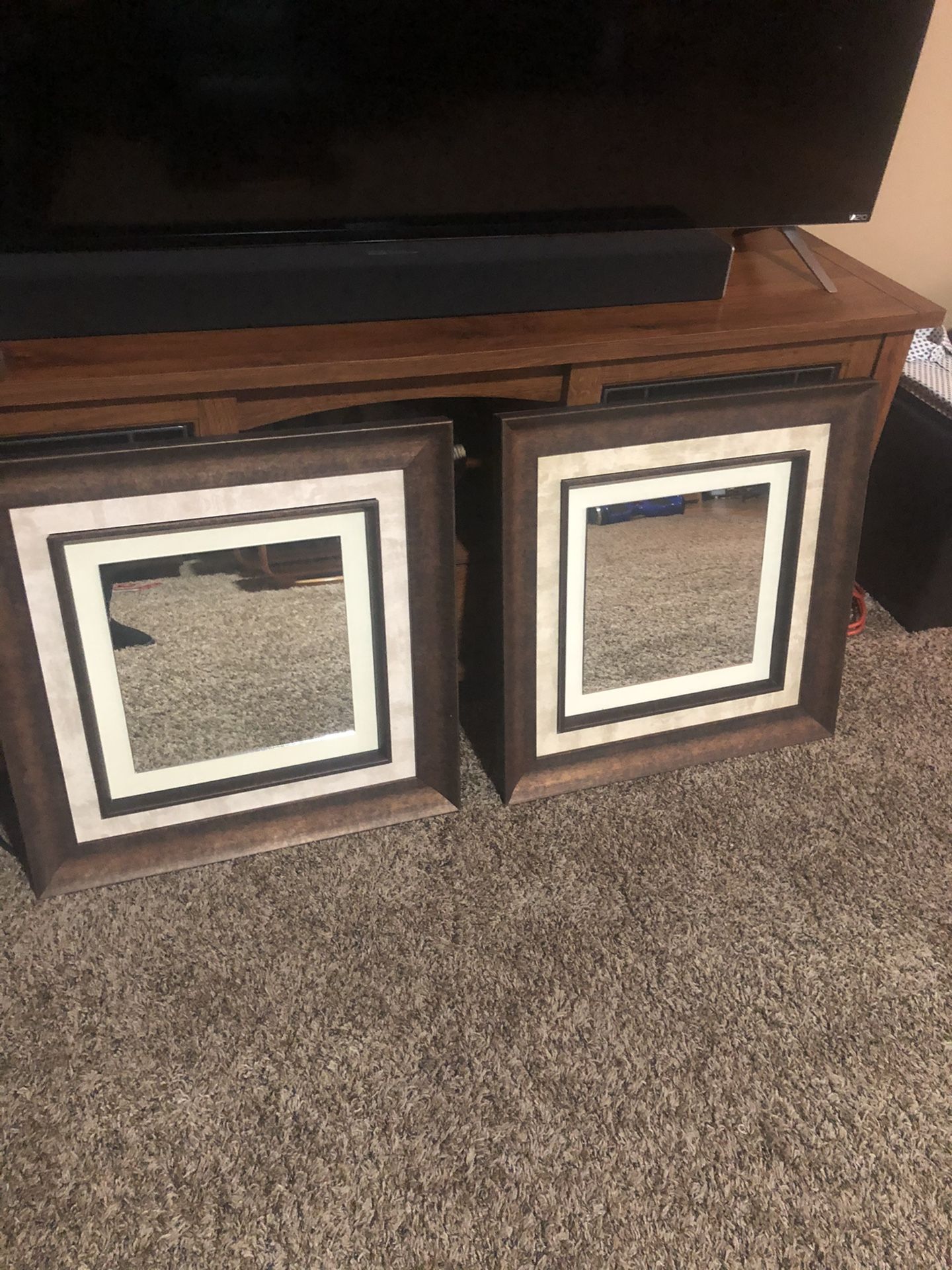 20” x 20” like new mirror picture frames