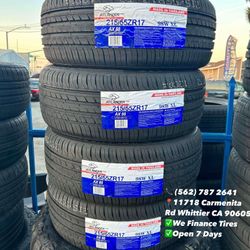 215/55R17 Atlander AX New Set of Tires Installed and Balanced Set de Llantas Nuevas Instaladas y Balanceadas