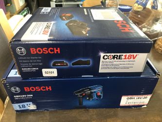 Brandnew Bosch 18v rotary hammer & battery charger