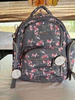Bananafish Studio Floral Diaper Backpack